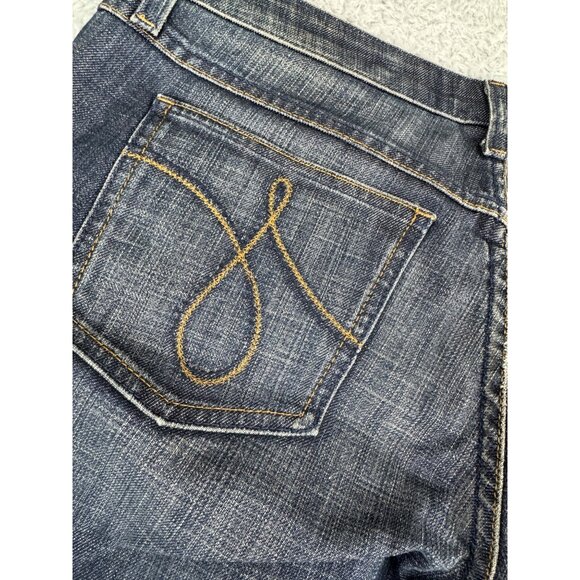 Juicy Couture Womens Capri Jeans Size 31 NWT Dark Wash Denim Slim Fit - Picture 10 of 13